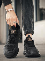 Zapatos De Correr Para Hombre 2024 Calidad Superior Transpirables Moda Invierno Con Lining De Peluche Cálido Comodidad Clásicos Casuales Con Punta Redonda Material Superior Artificial - details 7