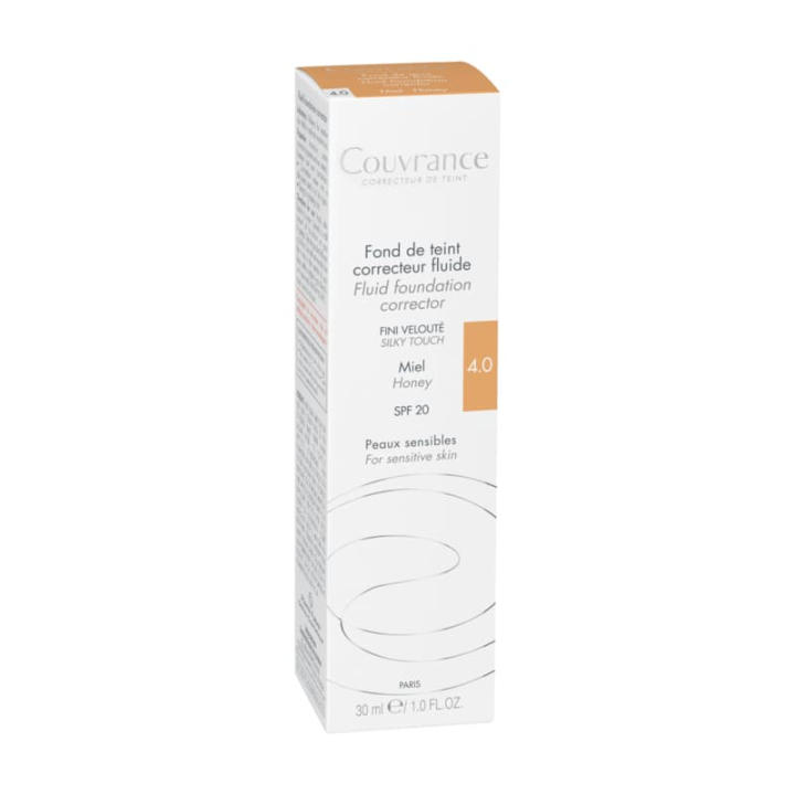 AVENE COUVRANCE BASE DE MAQUILLAJE FLUIDA CORRECTORA TONO MIEL 30 ML — oferta en Miravia