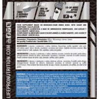LIFE PRO NUTRITION BCAA 2:1:1 500G - Aminoácidos Ramificados - Optimizan Recuperación Física - Promueven Desarrollo Muscular - details 3