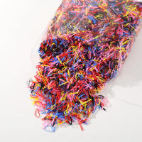 Molans 1000PCS Cinturones De Pelo De Goma En Colores Mixtos Resistente Accesorios Para El Cabello Simple Y Duradero Para Mujer - details 3