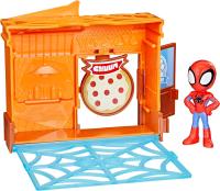 Marvel Spidey y sus increíbles amigos City Blocks Spidey Pizza Parlor Hasbro F8360 - details 4