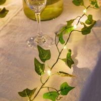 Luces De Navidad Solares Impermeables Con Hojas De Arce 10M/5M/2M Decoración De Jardín Para Bodas Y Fiestas Instalación Sencilla Sin Cable - details 8