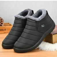 Botas De Invierno Impermeables Para Hombres Y Mujeres Con Peluche Grueso Suela Gruesa Botines De Nieve Calientes Para Parejas Zapatos De Exterior Con Lining De Plush - details 10