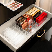 Caja De Almacenamiento Para Maquillaje Y Cosméticos En Plástico Transparente Organizador De Labiales Y Perfumes Con 7 Compartimentos - details 6