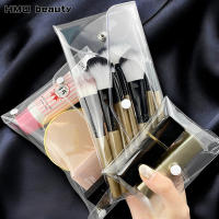 Bolsa De Maquillaje Transparente Organizador Portátil De PVC Para Pinceles Y Productos De Higiene Personal Impermeable Para Almacenamiento De Estationery - details 0