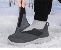 Zapatillas De Paseo Unisex Para Piernas Adelgazadas Y Dedos Hinchados Ajustables Con Cordones Y Cierre De Encaje Suela EVA Cómodas Para Otoño Invierno - details 9
