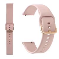 Correa De Silicona Para Reloj Inteligente Samsung Galaxy Active 2 40mm 44mm Compatible Con Galaxy Watch 42mm/3 41mm/Gear S2 20mm Sport Bracelet Unisex - details 4
