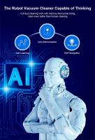 Robot Aspirador y Fregasuelos Liectroux L200 Alfombras y moquetas, Succión 4000Pa,Tanque de Agua de Control Eléctrico de 230ml ,Potente para Mascotas, Navegación Inteligente,Depósito Mixto 2 en 1, Control por Siri, App, Alexa y Google Home - details 18