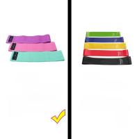 Banda Elástica De Resistencia Para Glúteos Y Piernas En Tela Para Ejercicios De Squat Y Estiramiento En Yoga Y Gimnasio Equipamiento De Fitness Para Coreografía Y Uso General - details 3