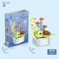 Bloques De Construcción DIY Con Animales Marinos Juguete Educativo Para Niños Set Incluye Peces Calamares Murciélagos Con Plantas Acuáticas Tamaño Pequeño Compatible Con Lego - details 7