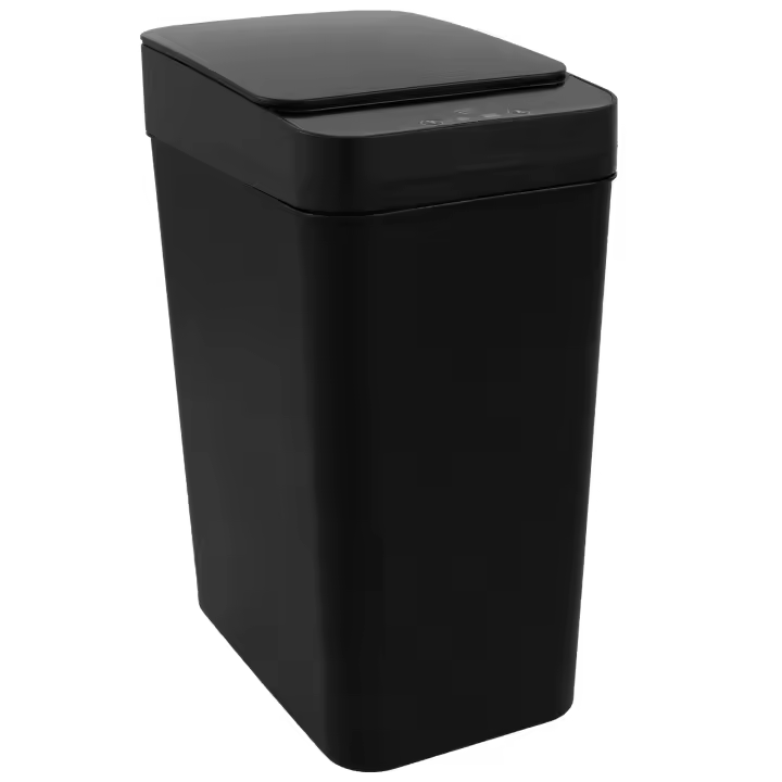 Basurero Automático Sensor Infrarrojo 12L Toque Sin Contacto Para Cocina Y Baño Impermeable Recipiente De Basura Inteligente - 1