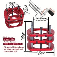 Kit De Elevador De Ruteador Para Carpintería De Madera Con Placa De Inserto De Aluminio Y Guía De Miter Para Motores De 65mm - details 2