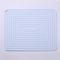 Alfombrilla De Silicona Para Cocina Cuadrada Gruesa Antideslizante Modelo Ondulado Protectora Para Mesas De Cocina Ecológica - details 9