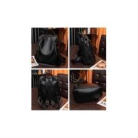 Mochila De piel auténtica para mujer, bolso de viaje de alta calidad, informal, de hombro, 2023 - details 10