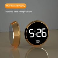 Reloj Digital LED Mini Para Coche Tipo Toque Adorno Automotriz Stick-On Interno Pantalla Táctil Para Vehículos - details 8