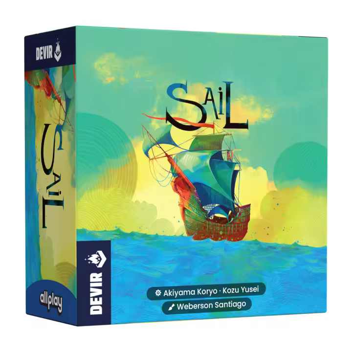 Sail (Devir) - Juego de Mesa para 2 Jugadores Cooperativo de Piratas y aventuras en alta mar - 1