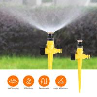 Sistema De Riego Automático 5Pcs 360° Rotación Juego De Roscado Para Jardín Agricultura Tubo Bajo Atomización Inmersión - details 0