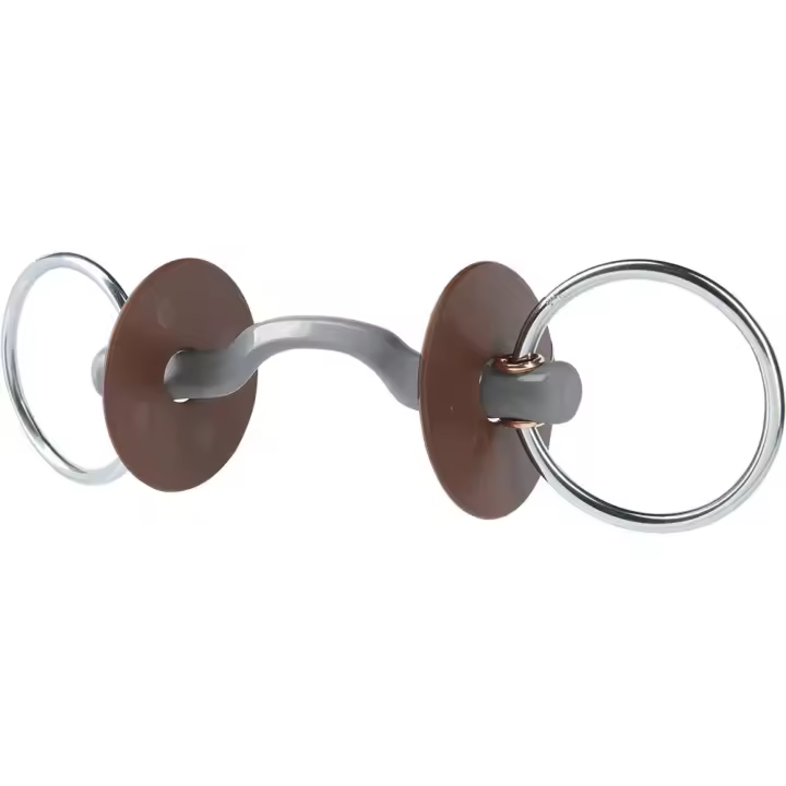 Beris Bocado Snaffle Konnex Tongue Arc Soft 7.5 Cm - 1