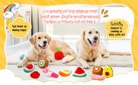 50PCS Juguetes Squeaky Para Perros De Tamaño Pequeño Y Medio Peluches Juguetes De Mascotas Lindos Regalo De Cumpleaños Para Perros Cachorros - details 4