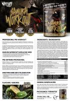 Samurai Workout Preentreno Warriors Supplements - details 0