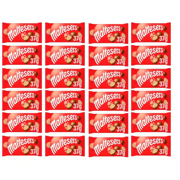 Maltesers Chocolate con Leche - 25 Bolsitas de 37gramos - 1