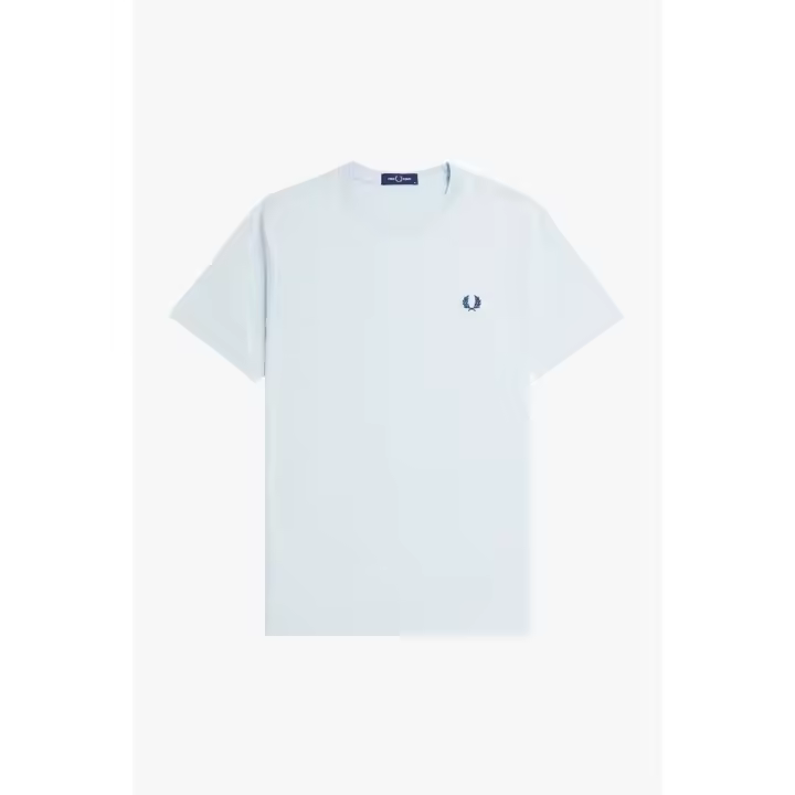 Fred Perry Ringer T-Shirt Ice - 1