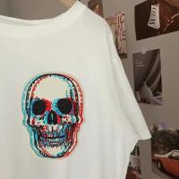1PC Parche Bordado 3D De Cráneo Y Vertigino Para Ropa Chaqueta Bolsa Y Gorra DIY Regalo Con Adhesivo Calentado Para Costura O Hierro - details 5