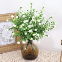 Rosa Silkena Pequeña Para Boda Decoración De Navidad Casa Flor Artificial Para Bouquet De Novia Decoración De Habitaciones Y Mesas DIY - details 0