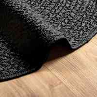 vidaXL Alfombra ZIZUR apariencia yute interior exterior antracita - details 6