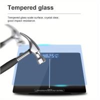 Báscula De Peso Digital Multifuncional Cuadrada Para Baño Preciso Con Pantalla LED Iluminada Unidad De Medición Kg Tamaño 26x26x2cm - details 6