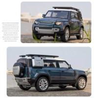 Land Rover Defender 1:18 SUV De Aleación Vehículo Off-Road a Escala Con Sonido Y Luz Regalo De Cumpleaños Para Niños Modelo De Coche Metálico Para Jóvenes Y Adultos - details 12