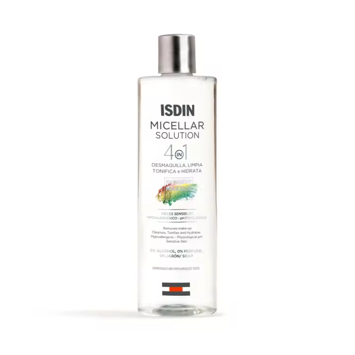 ISDIN Micellar Solution Limpieza Facial Hidratante 400ml - 1