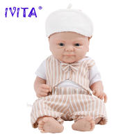Muñeca De Silicona Completa IVITA WB1512CT Para Niños 36cm Con Pacificador Magnético Muñeco De Peluche Suave Para Niños Juguetes De Navidad - details 22