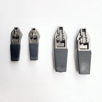 10pcs Cabezas De Cierre De Cremallera Impermeables 3# 5# Para Inserción Reversa En Nylon Invisible Accesorios Para Bricolaje De Bolsas - details 5