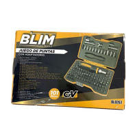 Blim Juego Puntas 101pcs con Adaptadores Destornillador de chicharra reversible - details 0