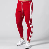 Pantalones De Running Para Hombre Ajustados Fitness Workout Sweatpants Deportivos Con Cierre De Cordón Trousers De Jogging - details 13