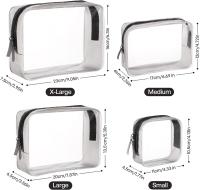 Neceser de Viaje Transparente Impermeable con Cremallera - details 4