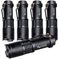Linterna Táctica Impermeable 1-5 Potente Torcha LED Portátil Para Camping Con 3 Modos De Iluminación Y Función De Auto Defensa - details 0