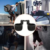 1 Par De Gancho Para Levantamiento De Peso Con Estrás Para Muñeca De Alta Resistencia Para Ejercicios De Pull-ups Y Potencia Padded Workout Hook Para Gimnasio Y Fitness - details 6