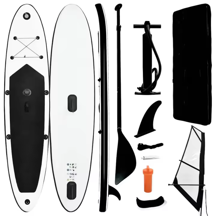 vidaXL Tabla Inflable de Paddle Surf SUP Remo Hinchables Deporte Color Azul,  Negro,  Rojo y mas - 1