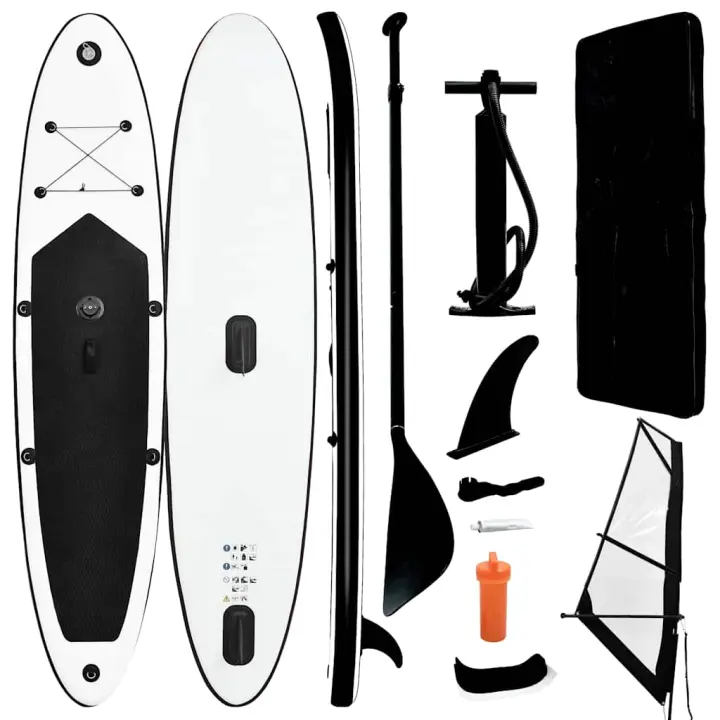 vidaXL Tabla Inflable de Paddle Surf SUP Remo Hinchables Deporte Color Azul,  Negro,  Rojo y mas - 1