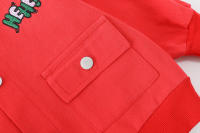 Ropa Infantil Para Niñas Y Niños Conjunto De 3 Piezas Primavera Otoño Camiseta Chaqueta Pantalones Deporte Casual Unisex Talla 4-6Años - details 10