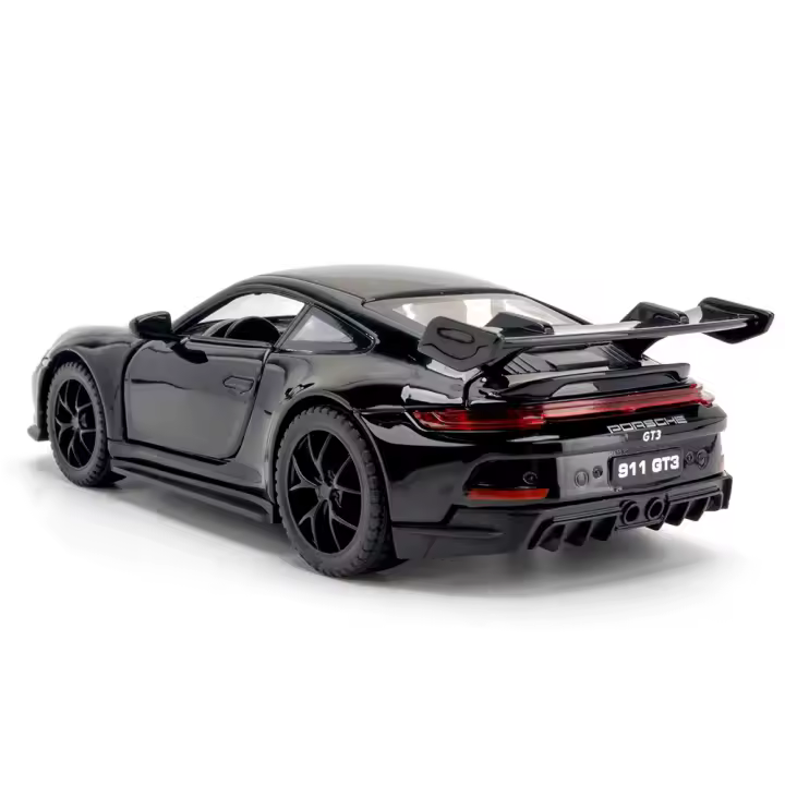 Modelo De Coche De Aleación Parsche 911 GT3 Sport 1:32 Con Sonido Y Luz Vehículo Decorativo Juguete Para Niños Regalo - 1