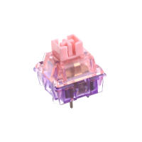 Juego De 35 Piezas De Interruptores EPOMAKER Flamingo Lineales Lubrificados En Fábrica Con Eje POM Y Doble Sprung Para Teclado Mecánico - details 5