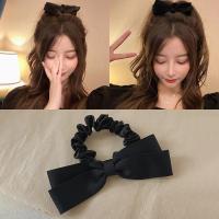 1PCS Accesorio De Cabello Para Mujer Con Lazo Elástico Cinta Para Cabello Decorativa Estilo Moda Adorno Para El Aire - details 4