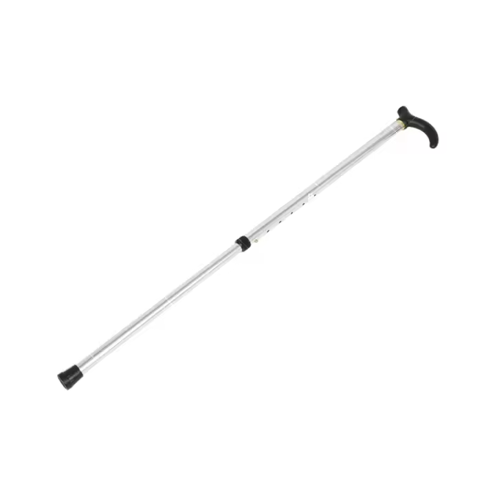 Bastón de aluminio de 2 secciones, bastón para senderismo al aire libre, antideslizante, patas de aluminio de 2 secciones - 1
