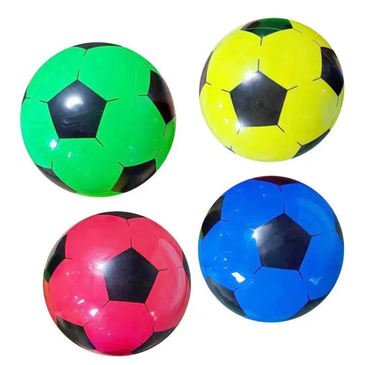 LILI HOME Super Oferta: Pack de 5 Pelotas de PVC - 22 cm Desinfladas Perfectas para juegos en interiores y exteriores, estas pelotas son duraderas y ligeras, ideales para todas las edades. PVC de alta calidad, resistente y duradero. - 1
