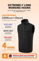 Chaleco Calentado Autòntodo Para Hombres Y Mujeres 9 Áreas USB Ropa Térmica Para Motocicleta Camping Ocio De Invierno Lavable - details 5