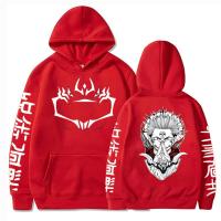 Sudadera De Manga Larga Casual Para Hombres Y Mujeres Con Estampado De Anime Jujutsu Kaisen Ryomen Sukuna Moda Harajuku - details 4