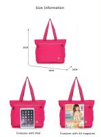 Bolso De lona Oxford impermeable para mujer, Bolsa De viaje De gran capacidad, bolso De hombro, bolsos De compras - details 0